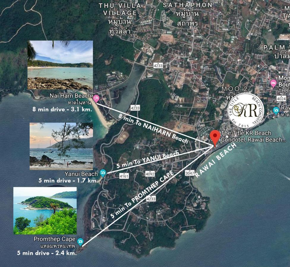 The Title Kr Beach Condotel Rawai Beach Zewnętrze zdjęcie